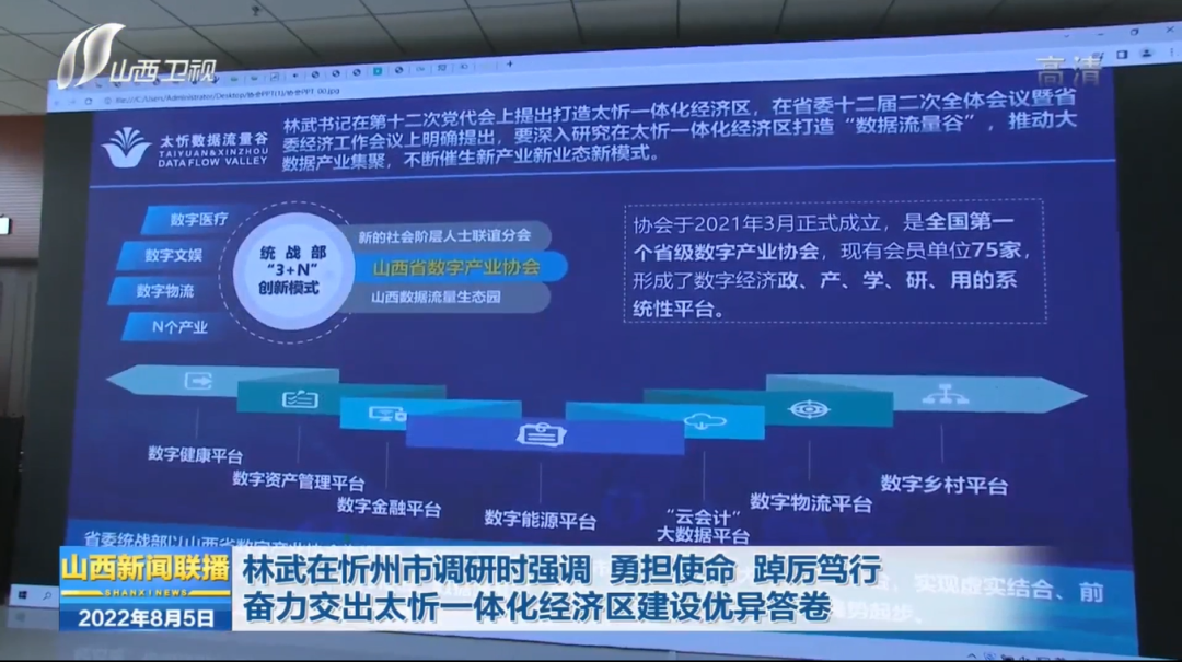 省委書記林武赴太忻數(shù)據(jù)流量谷調(diào)研并強(qiáng)調(diào)，發(fā)展數(shù)字經(jīng)濟(jì)是必答題、搶答題(圖1)